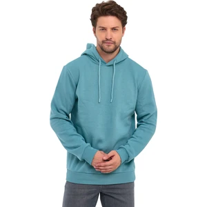 3 Ip Şardonlu Kapuşonlu Cepsiz Sweatshirt RD24KE054902