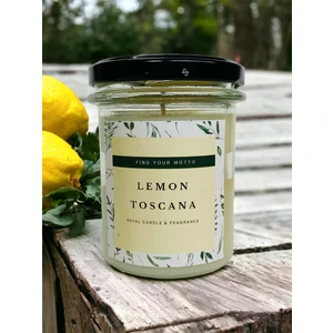 Royal Mum Lemon Toscana Kokulu - Naturel Kavanoz Mum
