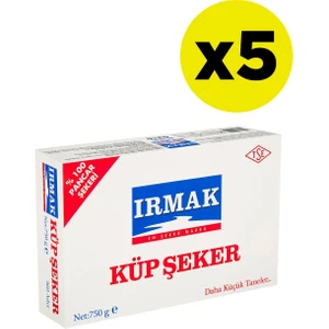 Irmak Küp Şeker 750 gr x 5 Adet