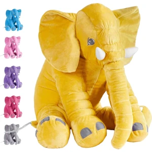 Fil Dolması Hayvan Peluş, 11.8in Sevimli Yumuşak Sarı Sarılma Fil Peluşlar Yastık Oyuncaklar Bebek Kawaii Doğum Günü Hediyesi Yetişkinler Için Çocuk Erkek Kız (Yurt Dışından)