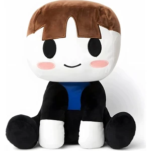 Blox Buddies Peluş 7.8 Inç Blox Buddy Bacon Saç Noob Plushie Pet x Oyuncaklar Dolması Peluş Yastık Dekorasyon (Yurt Dışından)