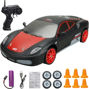 2.4g Drift Rc Araba 4WD Rc Drift Araba Oyuncak Uzaktan Kumanda Gtr Modeli AE86 Araç Araba Rc Araba Yarışı Oyuncak Çocuklar Için Noel Hediyeleri (Yurt Dışından)