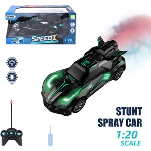 1:20 Rc Araba Uzaktan Kumandalı Araba Yarışı Işık Duman Püskürtme ile Elektrikli Araba Uzaktan Kumanda Drift Oyuncaklar Oyuncaklar Çocuk Için (Yurt Dışından)
