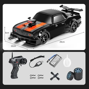 SC16A04 2.4g 4WD 1/16 Drift Rc Araba - Siyah (Yurt Dışından)