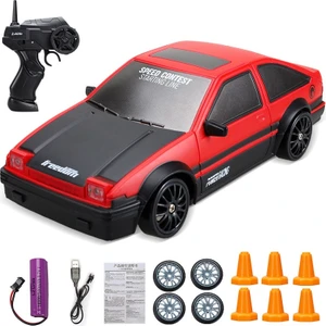 2.4g Drift Rc Araba 4WD Rc Drift Araba Oyuncak Uzaktan Kumanda Gtr Modeli AE86 Araç Araba Rc Araba Yarışı Oyuncak Çocuklar Için Noel Hediyeleri (Yurt Dışından)