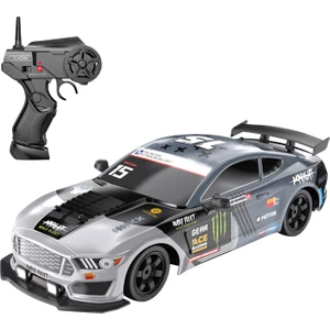 2.4g Drift Rc Araba 4WD Yüksek Hızlı Rc Drift Araba Oyuncak Uzaktan Kumanda Model Araç Araba Rc Araç Oyuncak Işık ve Sprey ile Çocuk Için (Yurt Dışından)