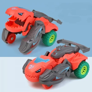 3-7 Yaş Için Dönüşen Araba Oyuncakları, Dinozor Oyuncakları Araba Robot Oyuncakları Çocuklar Sürtünmeli Araba Çocuklar Için Doğum Günü Hediyeleri 2'si 1 Arada Dönüştürücü Araba Dön (Yurt Dışından)