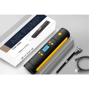 Kablosuz Çok Güçlü Tekerlek Şişirme Pompası Işıklı Powerbanklı Lastik Şişirme Top Havuz Motor Için 150 Psi