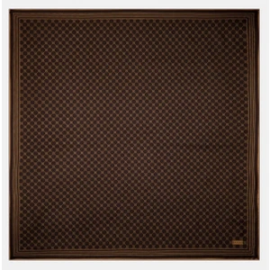 Monogram Tivil Ipek Eşarp 30008898-KAHVE