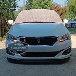 Peugeot 301 2012-2021 Uyumlu Üniversal Astra H Lip Esnek Ön Lip 2 Parça Tampon Altı Dil Karlık Ön Ek