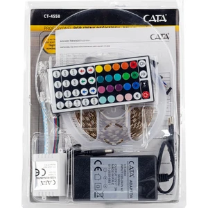 CT-4558 Cata Profesyonel Rgb Şerit LED 5 Metre +Trafo +Kumanda