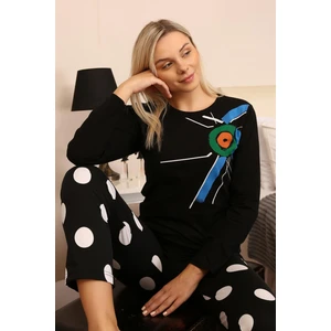 Kadın Uzun Kol Penye Pijama Takım 4176