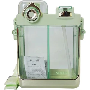 Shotay Çift Gözlü Bpa Free Tritan 700 ml Pastel Yeşil