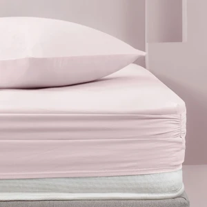 Bedding Noah Lastikli Çarşaf (90X190 Cm) - Pudra