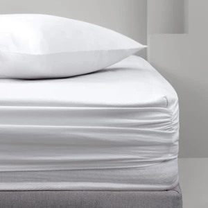 Bedding Noah Lastikli Çarşaf (90X190 Cm) - Beyaz