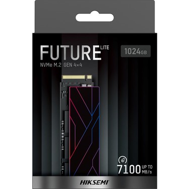 HIKSEMI M.2 SSD1TB NVMe PCIe Gen4 DRAMレス Hiksemi Future Lite 1TB 7300MB/s - 6350MB/s Gen4x4 PCI-e Fiyatı