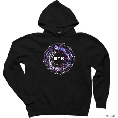 Bts 4. Y l Donumu Siyah Kap onlu Sweatshirt Hoodie Fiyat