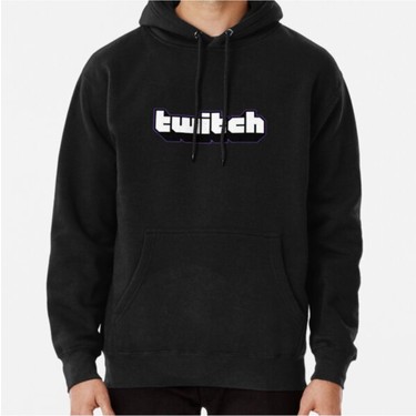 Twitch Logo Bask l Sweatshirt Hoodie Fiyat Taksit Secenekleri