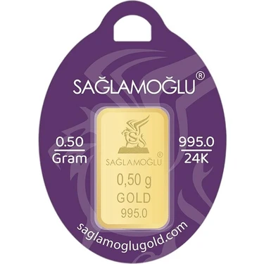 Sağlamoğlu 0.50 gr 24 Ayar Gram