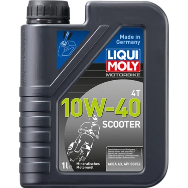 Liqui Moly 10W40 4t Basic Scooter Motosiklet