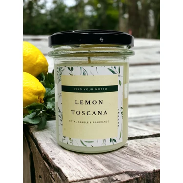Royal Mum Lemon Toscana Kokulu - Naturel Kavanoz