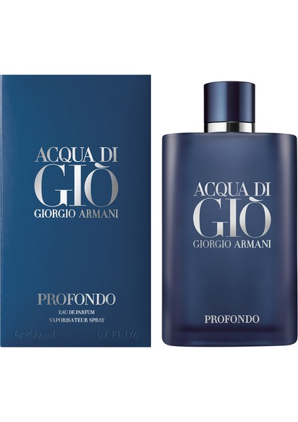 Giorgio Armani Acqua Di Gio Profondo Edp 200 ml Erkek Parfümü