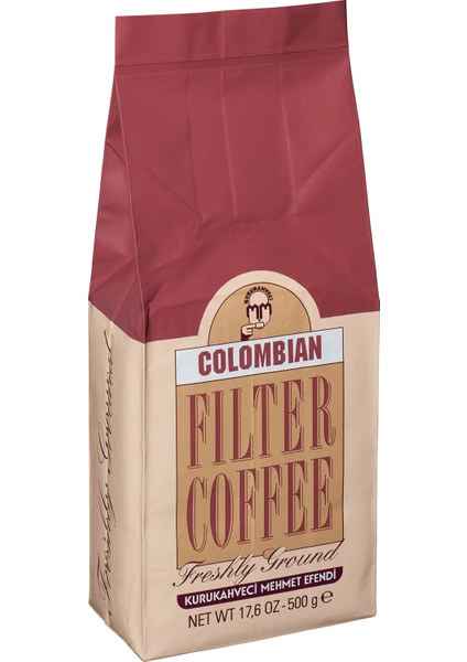 Mehmet Efendi Kurukahveci Colombian Filtre Kahve 500 gr