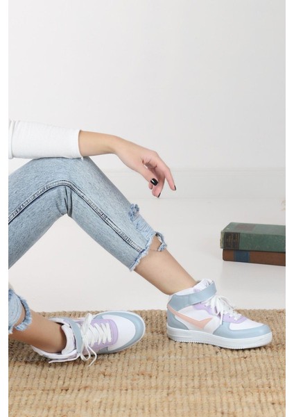 Lambırlent 2185 Unisex (Kadın-Erkek) Boğazlı Spor Ayakkabı