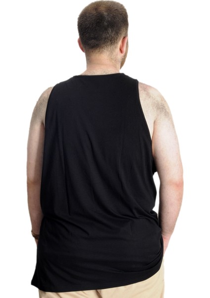 Büyük Beden Erkek Tshirt Kolsuz Active 22131 Siyah fırsatları