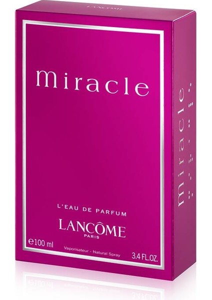 Miracle Edp 100 Ml Kadın Parfümü