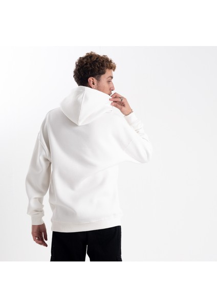 Unisex Oversize Cactus Mavi Rüya Kapşonlu Sweatshirt