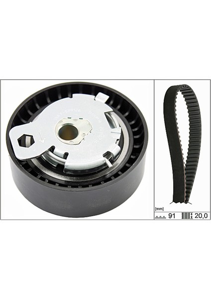 Ford Fiesta 1.8 Di Triger Seti 2000-2003