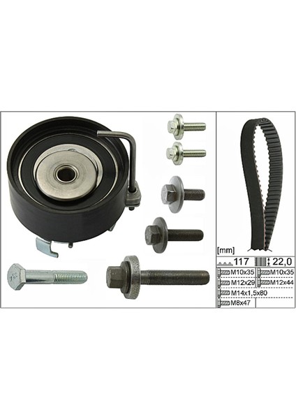 Ford Fiesta V 1.4 16V Triger Seti 2002-2008