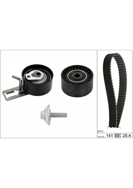 Ford Fiesta Vı 1.5 / 1.6 Tdci Euro5 Triger Seti 2008-2017