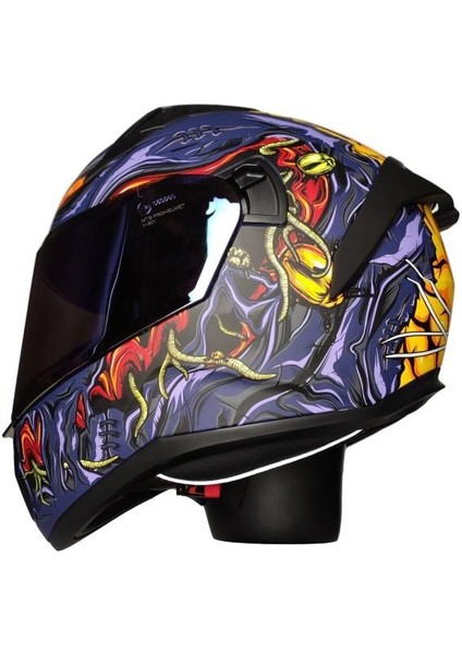 Pro Helmets M-801 Snake Full Face Motosiklet Kaskı