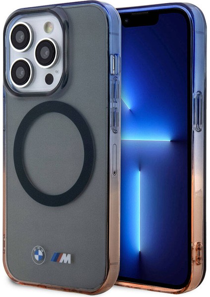 iPhone 15 Pro Max Uyumlu Kılıf Bmw Magsafe Şarjlı Transparan Renkli Çerçeveli Orjinal Lisanslı Gri fiyatları