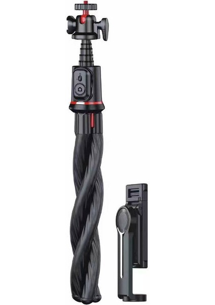 Ahtapot Tripod Go Des GD-ST86 Çok Fonksiyonlu Teleskopik Esneyebilen Uzaktan Kumanda Aparatlı