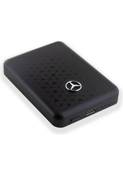 Orjinal Lisanslı Powerbank 3000 Mah LED Işıklı Göstergeli Magsafe Magnetik Siyah modelleri