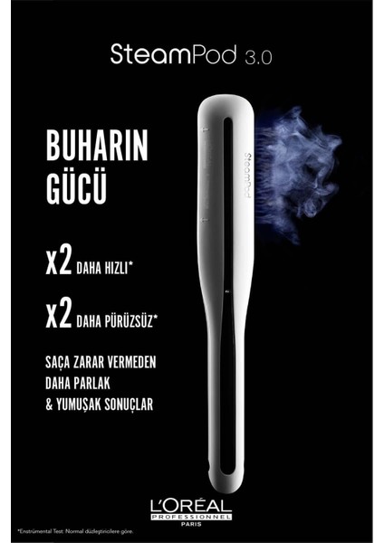 L'oreal Professionnel Steampod 3.0 Buharlı Saç Düzleştirici ve Şekillendiricisi fırsatları