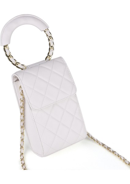 Küçük Kokulu Eşkenar Dörtgen Moda Mini Crossbody Cep Telefonu Çanta (Yurt Dışından)