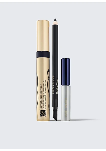 Estee Lauder Sumptuous Extreme Mascara Üçlü Göz Bakım Seti