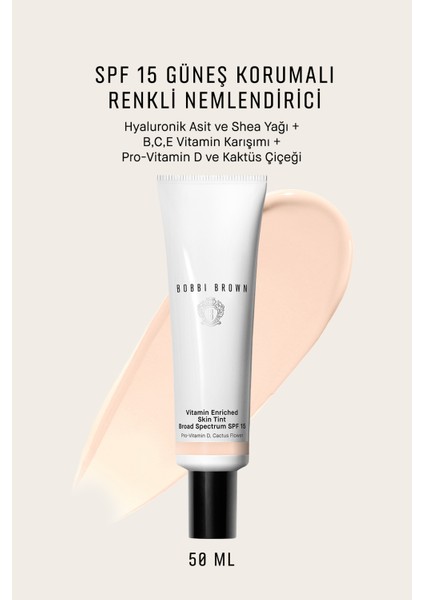 Vitamin Enriched Işıltılı Bitişli Renkli Nemlendirici SPF 15 50 ml - Fair 3 - 716170284682