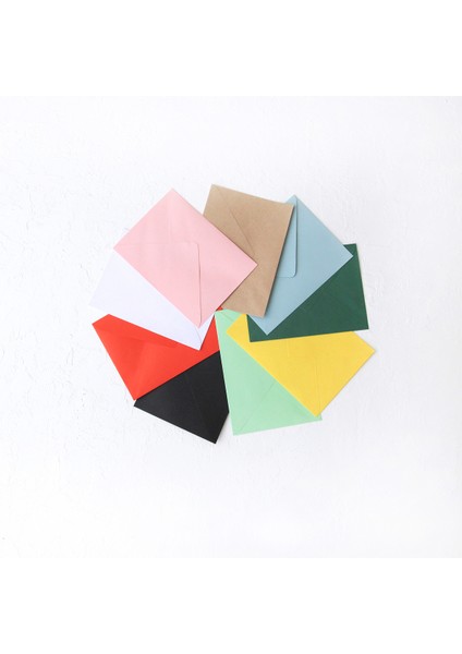 Beyaz standart zarf, 13x18 cm 25 adet