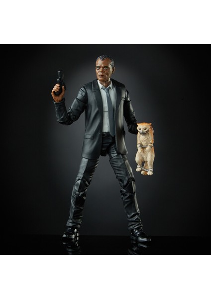 Hasbro Captain Marvel - Marvel Legends Nick Fury (Kree Sentry BAF) Aksiyon Figürü