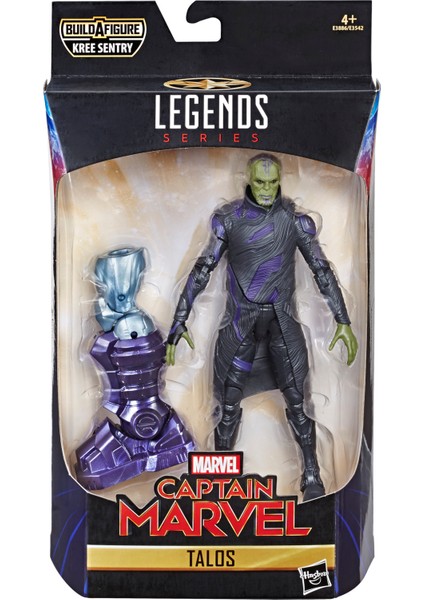 Hasbro Captain Marvel - Marvel Legends Talos (Kree Sentry BAF) Aksiyon Figürü