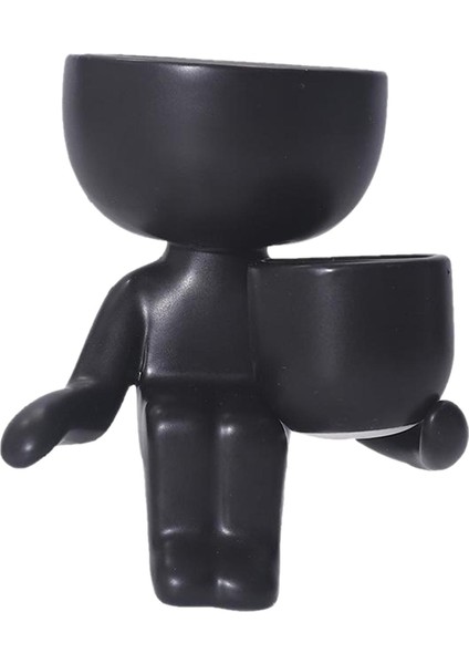 Heykeli Çiçek Pot 10X9X6 cm (Yurt Dışından)