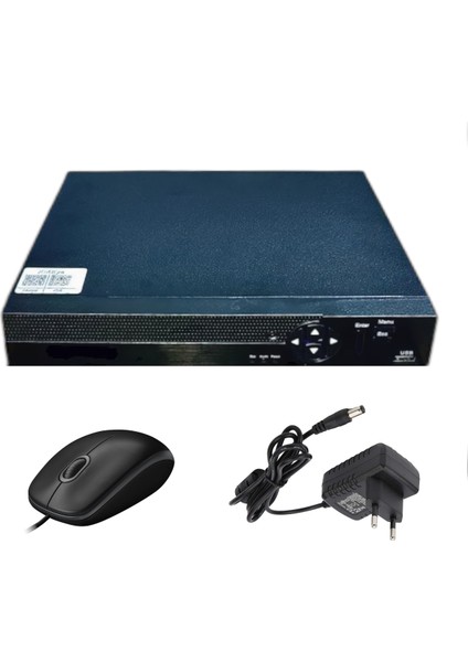 10 Kamerali Set - Hareket Algilayan Gece Görüşlü 24 Smd LED 5mp Sony Lensli 1080P Full Hd Metal Kasa Güvenlik Kamerasi Seti 6224