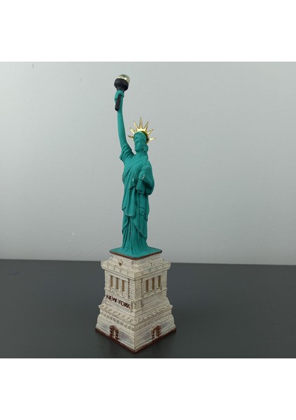Dünyadan Hediyeler Abd New York Özgürlük Heykeli Biblo Polyester 21 cm