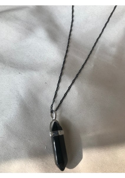 Erkek Oniks Uçlu Kolye modelleri