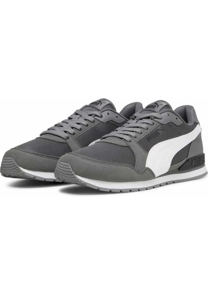 St Runner V3 Mesh Erkek Günlük Spor Ayakkabı 384640 14-1 Gri